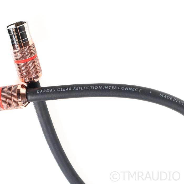 Cardas Clear Reflection XLR Cable Pair; 0.5m