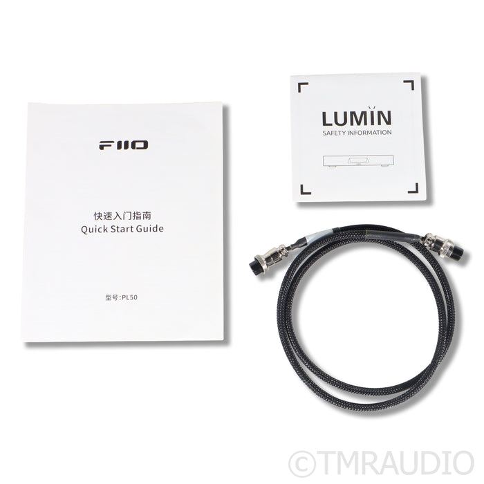 Lumin U1 Mini Network Streamer; FiiO PL50 Linear Power Supply