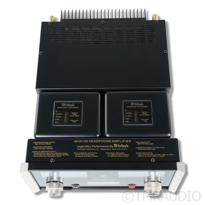 McIntosh MHA100 Headphone Amplifier / DAC