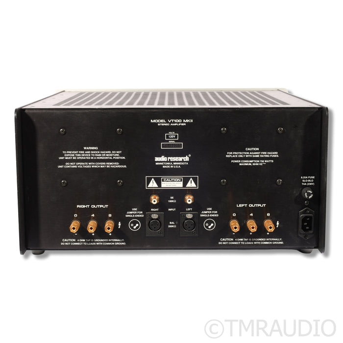 Audio Research VT100 MKII Tube Power Amplifier