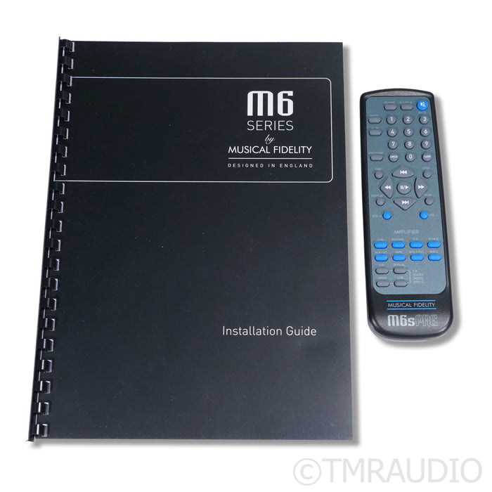 Musical Fidelity M6s PRE Preamplifier; USB DAC; MM/MC Phono (Open Box)