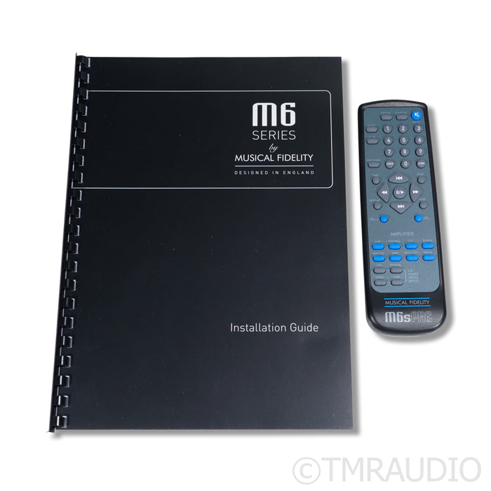 Musical Fidelity M6s PRE Preamplifier; USB DAC; MM/MC Phono (Open Box)