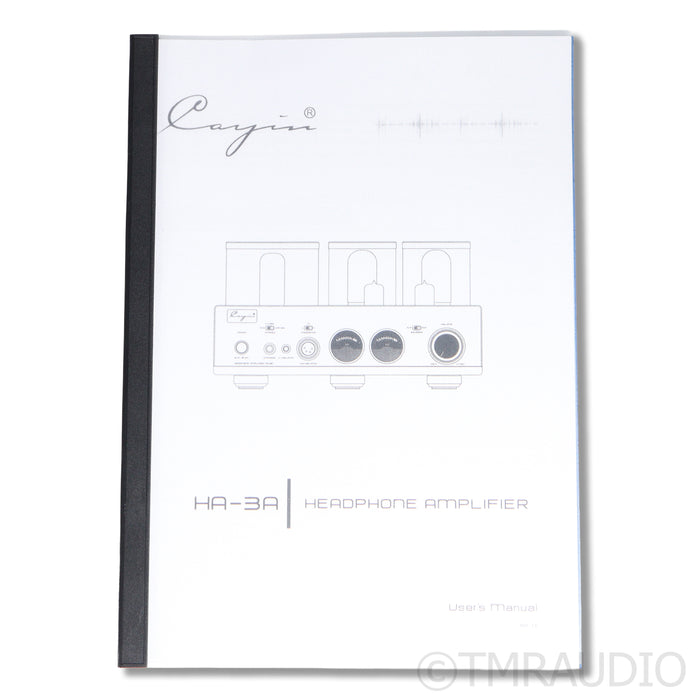 Cayin HA-3A Tube Headphone Amplifier