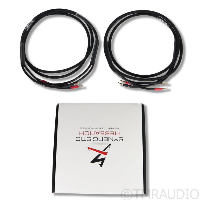 Synergistic Research SR30 Speaker Cables; 8ft
