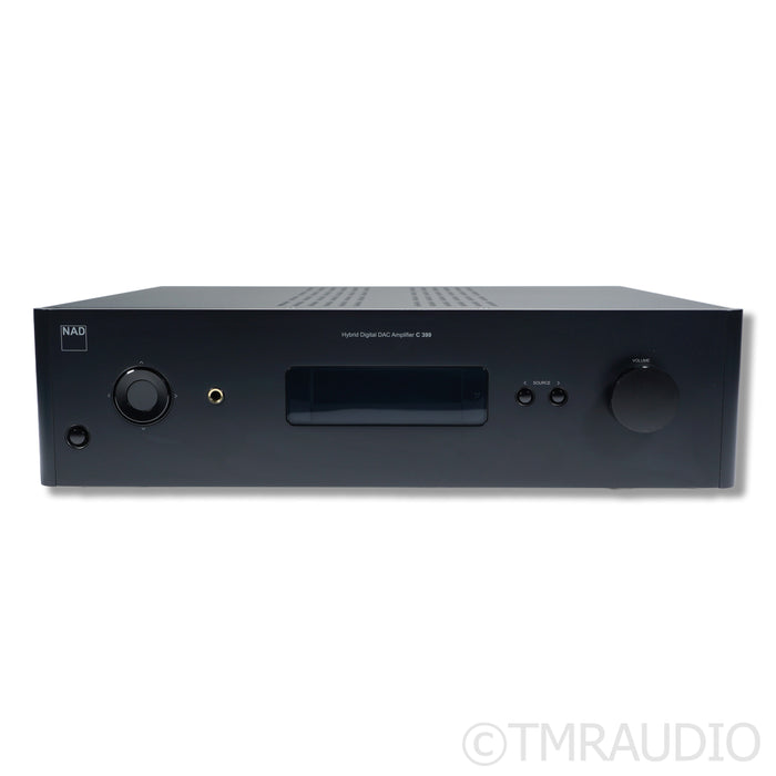 NAD Electronics C 399 Integrated Amplifier / DAC; BluOS Upgrade; MM Phono