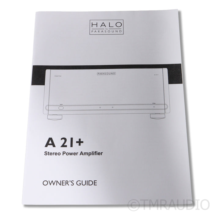Parasound Halo A21+ Power Amplifier