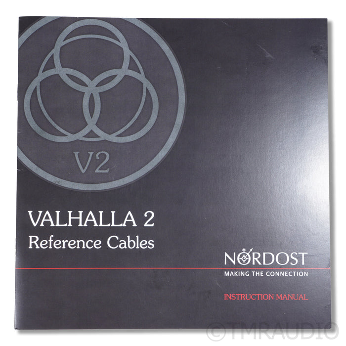 Nordost Valhalla 2 Speaker Cables; 2.5m