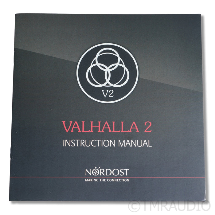 Nordost Valhalla 2 XLR Cables; 1m