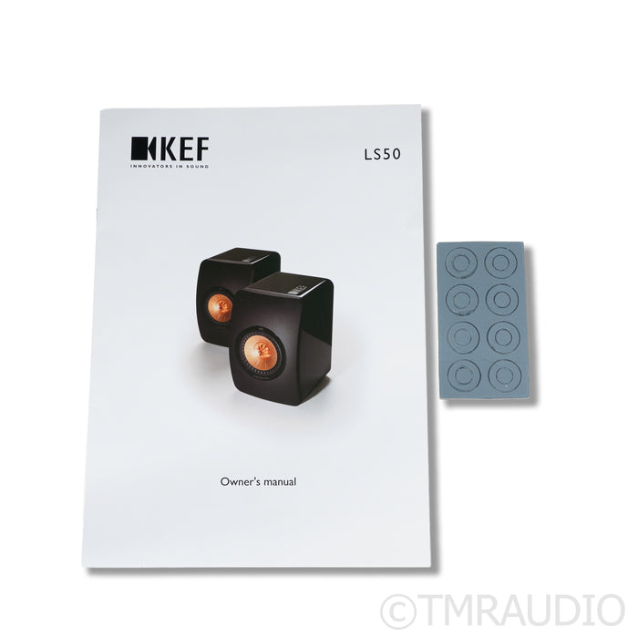 KEF LS50 Bookshelf Speakers