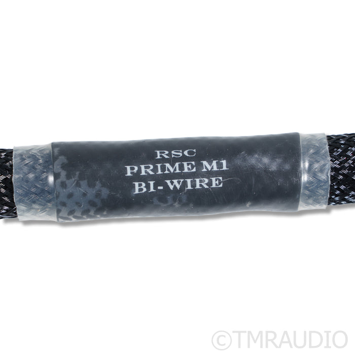 Tara Labs RSC Prime M1 Bi-Wire Speaker Cables; 8ft