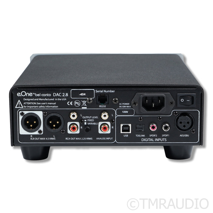 Bel Canto e.One DAC 2.8 Preamplifier / DAC