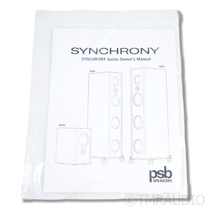PSB Speakers Synchrony B600 Bookshelf Speakers