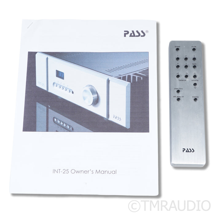 Pass Labs INT-25 Integrated Amplifier