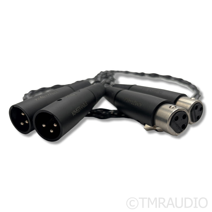 Kimber Kable Carbon Series Stereo XLR Cable; 0.75m