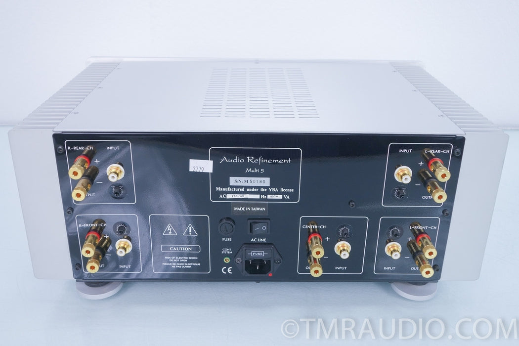 Audio Refinement Multi-5 5 Channel Power Amplifier