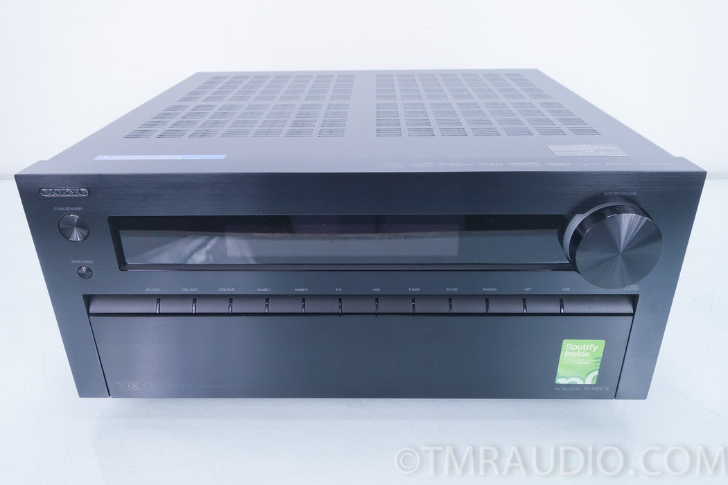 Onkyo TX-NR818 7.2 Channel Network Home Theater Receiver