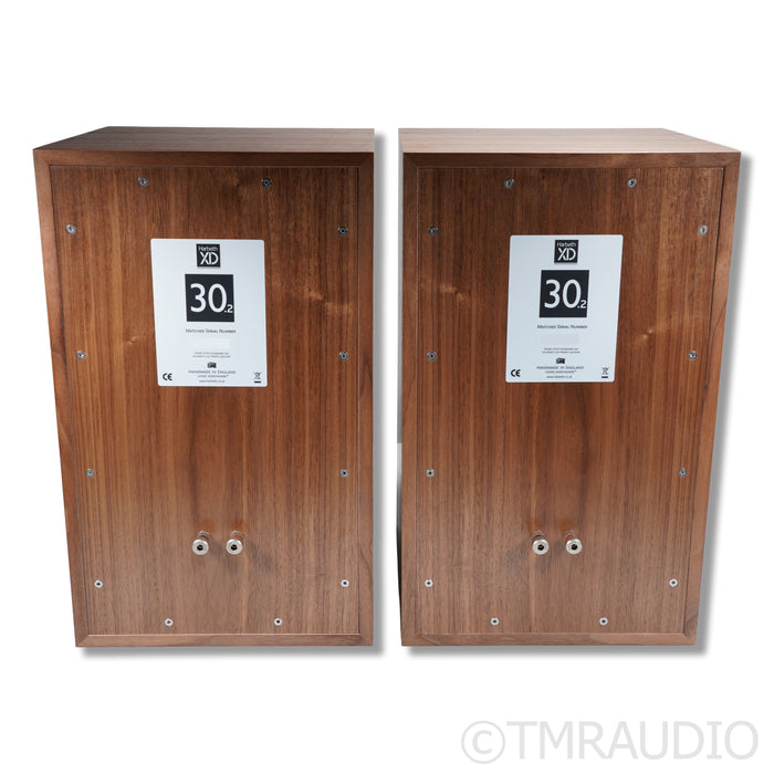 Harbeth Monitor 30.2 XD Bookshelf Speakers; Walnut