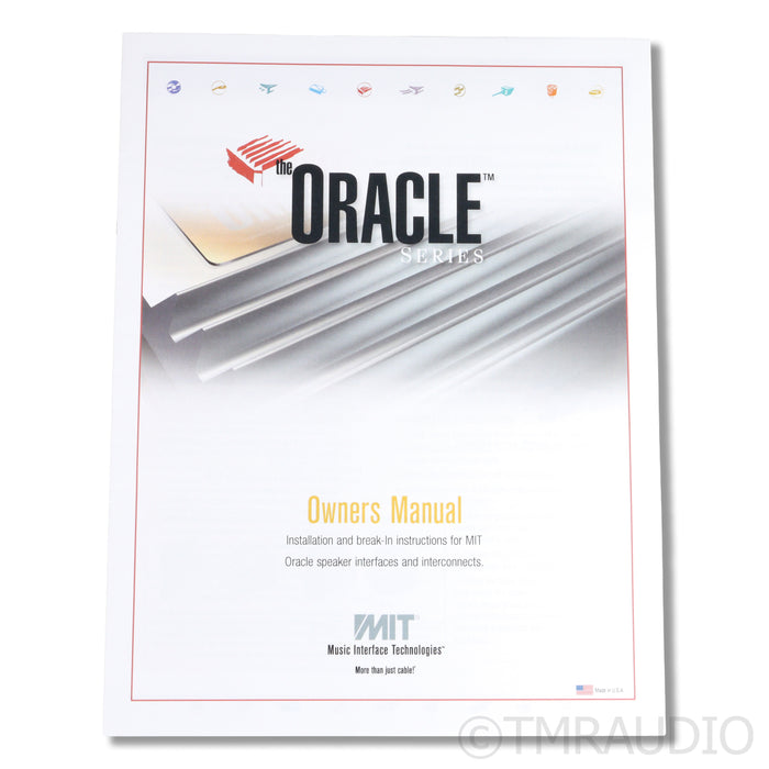 MIT Oracle MA-X Rev 2 RCA Cables; 1.5m