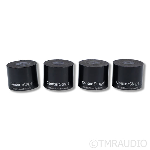Critical Mass Systems Center Stage CS2 Isolation Footers; Set of 4