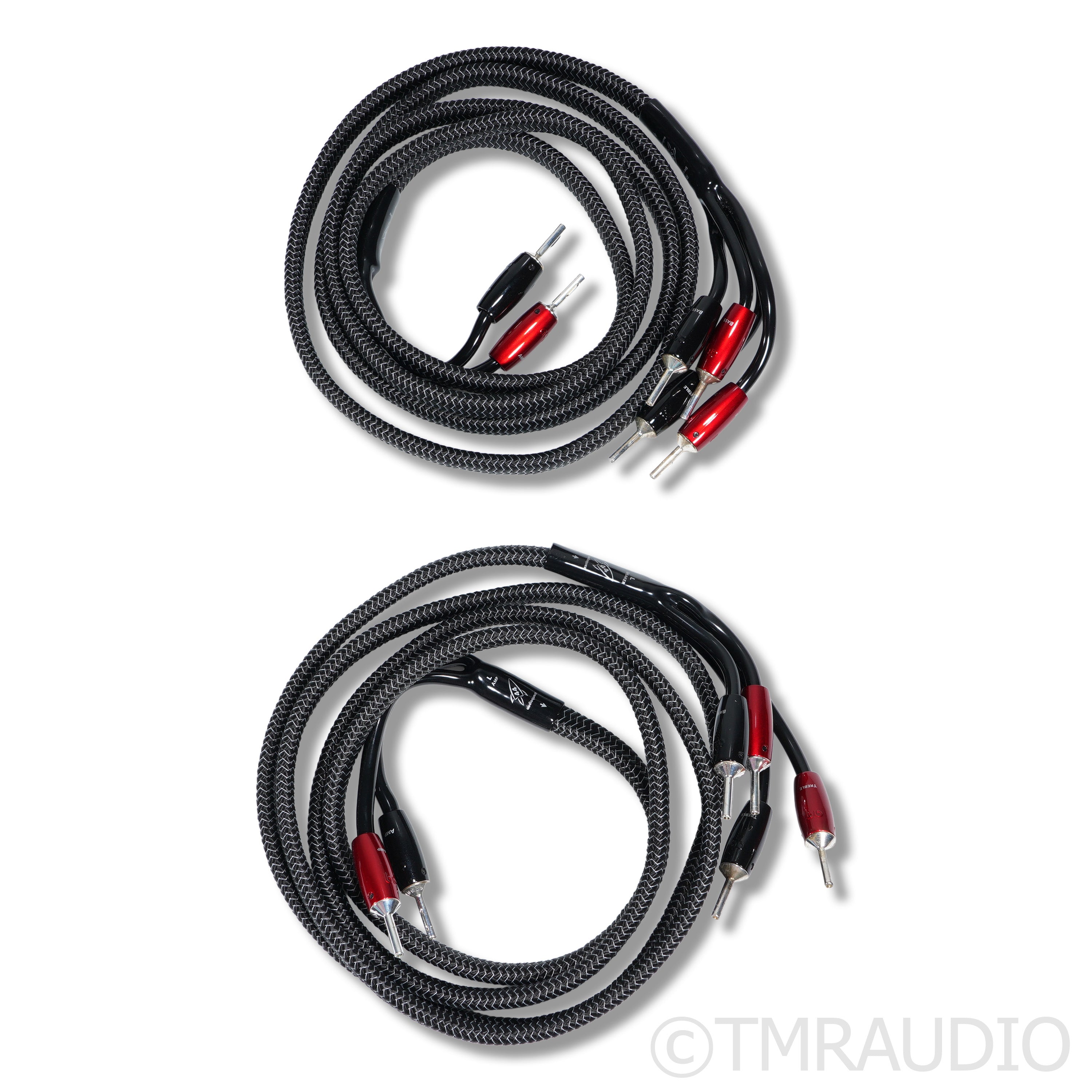 AudioQuest Rocket 44 Bi-Wire Speaker Cables; 8ft — The Music Room