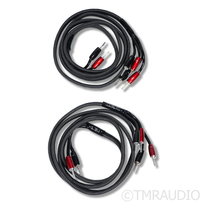 AudioQuest Rocket 44 Bi-Wire Speaker Cables; 8ft