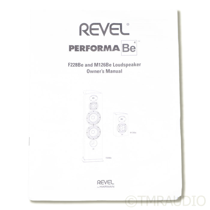 Revel Performa F228Be Floorstanding Speaker