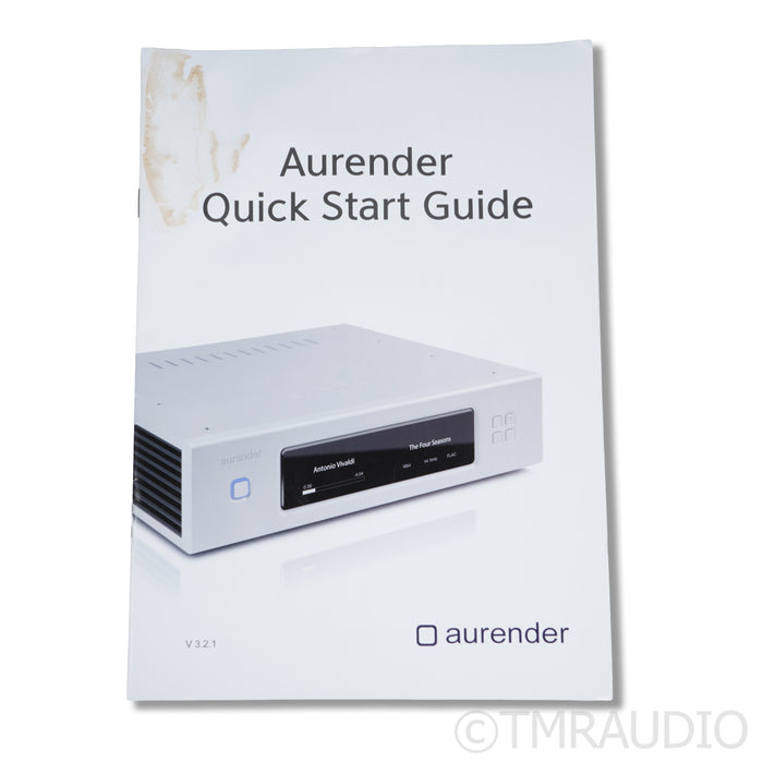 Aurender ACS10 Network Music Server & CD Ripper; 10TB (Warranty)