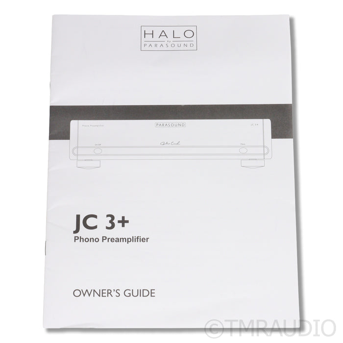 Parasound Halo JC3+ MM/MC Phono Preamplifier