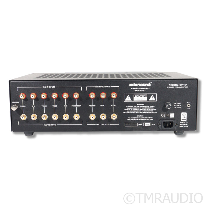 Audio Research SP17 Hybrid Preamplifier; MM/MC Phono