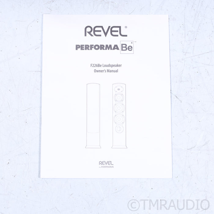 Revel Performa F226Be Floorstanding Speakers
