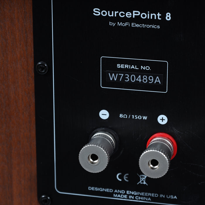 MoFi Electronics SourcePoint 8 Bookshelf Speaker; Stands