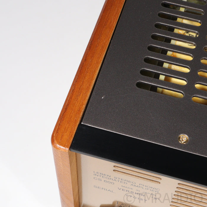 Leben CS-600X Tube Integrated Amplifier