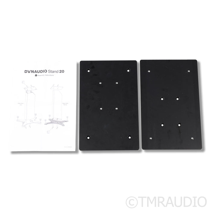 Dynaudio Stand 20 Speaker Stands; Heritage Special Adapter Plates