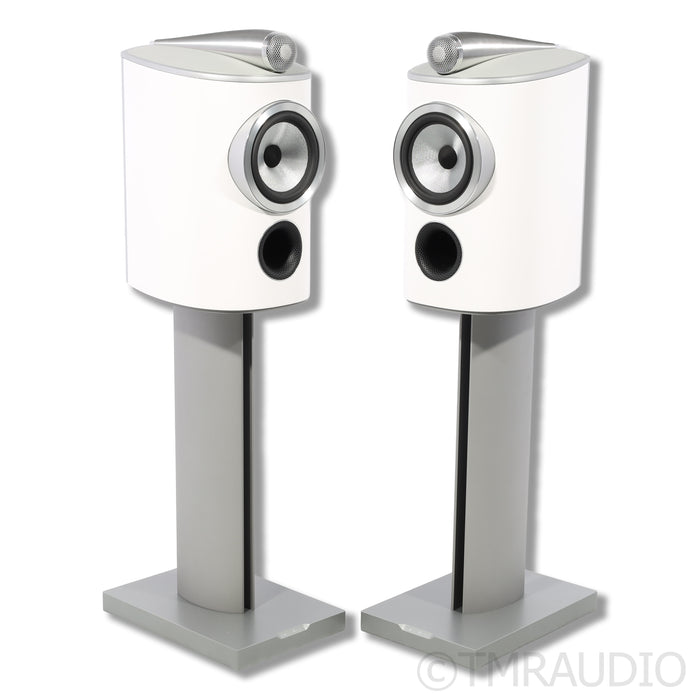 Bowers & Wilkins 805 D4 Bookshelf Speakers; Stands