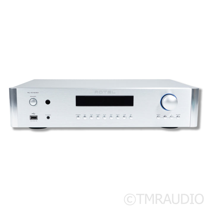 Rotel RC-1572 MKII Preamplifier; DAC; MM Phono (Mint)