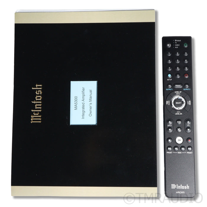 McIntosh MA5300 Integrated Amplifier; DAC; MM Phono