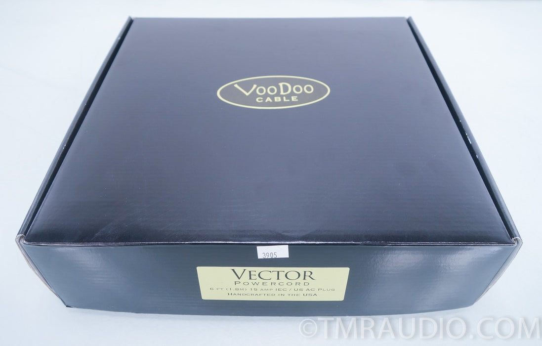 VooDoo Cable Vector 6 ft / 1.8 meter Power Cord in Factory Box.