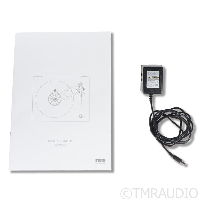 Rega Planar 3 Belt Drive Turntable; Nd3 MM Cartridge (Open Box)