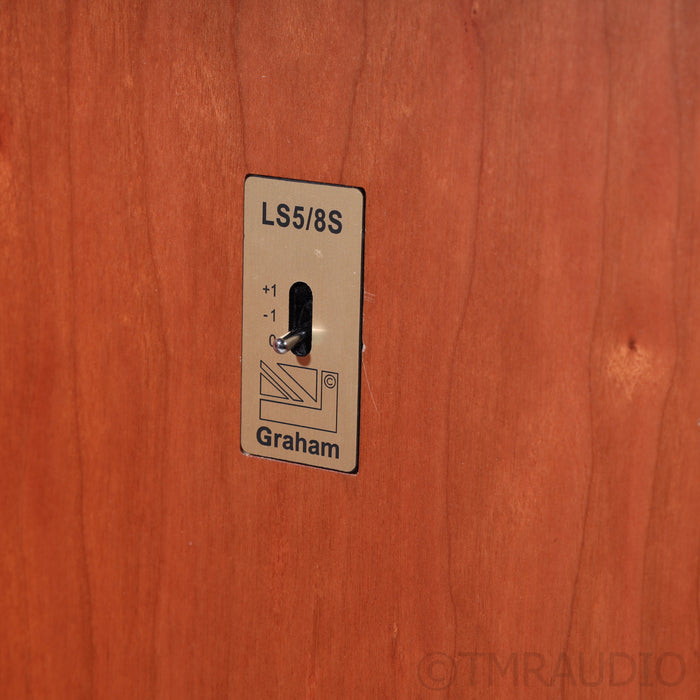 Graham Audio LS5/8s Bookshelf Speakers; Stands
