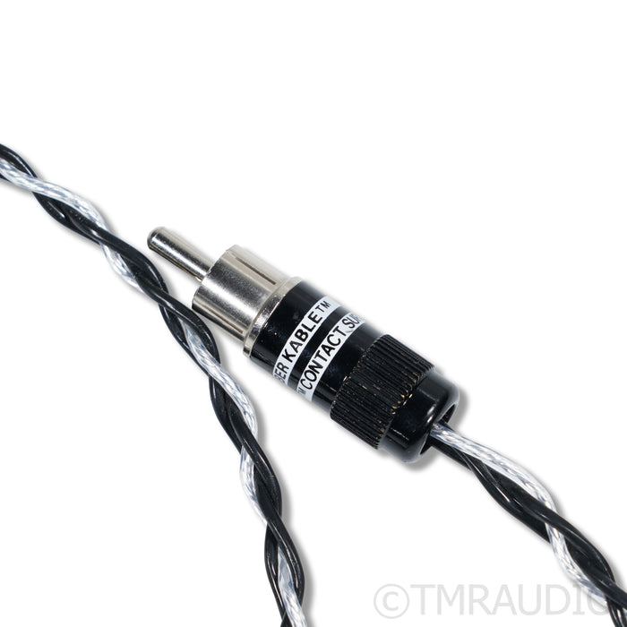 Kimber Kable Silver Streak RCA Cables; 1m