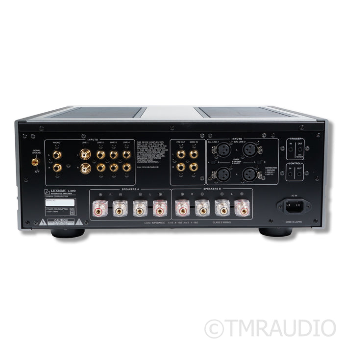 Luxman L-507Z Integrated Amplifier; MM/MC Phono (Unused)