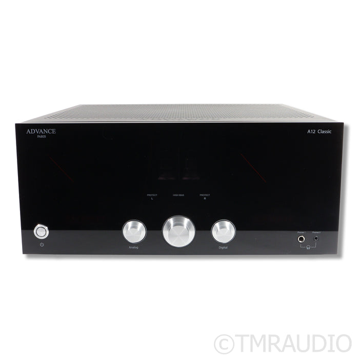 Advance Paris A12 Classic Hybrid Integrated Amplifier / DAC; MM/MC Phono