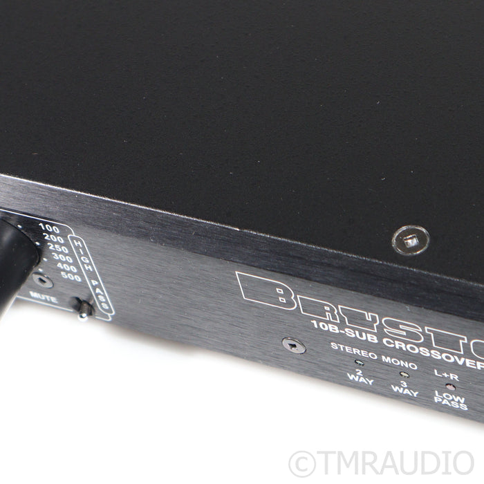 Bryston 10B-SUB Subwoofer Crossover; XLR