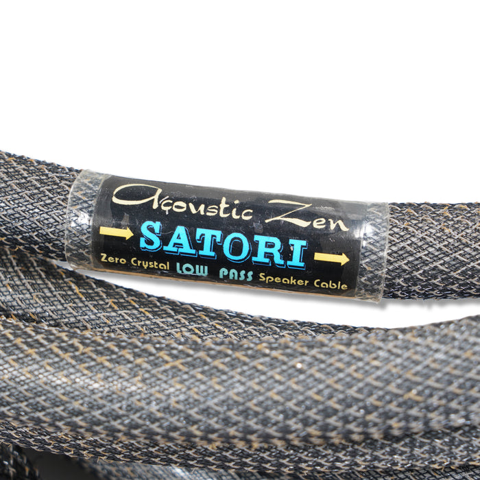 Acoustic Zen Satori Shotgun Bi-Wire Speaker Cables; 2.5m