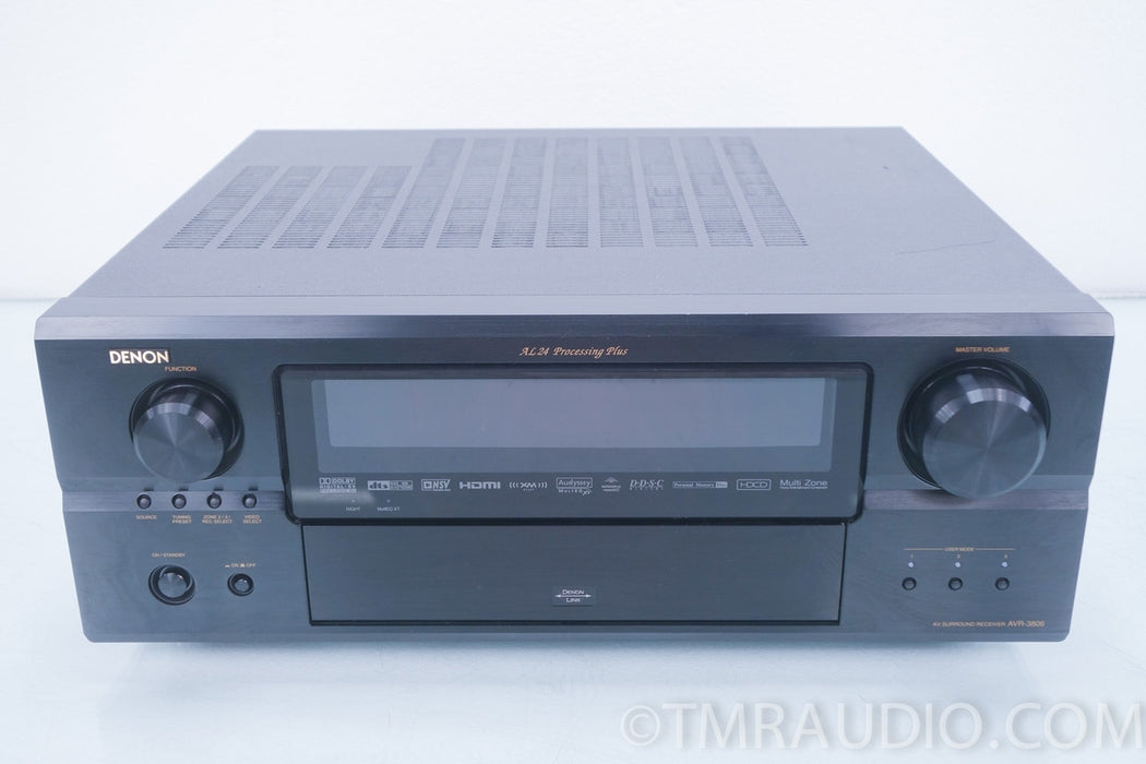 Denon AVR-3806 7.1 Channel A/V Surround Receiver Dolby Digital EX DTS-ES
