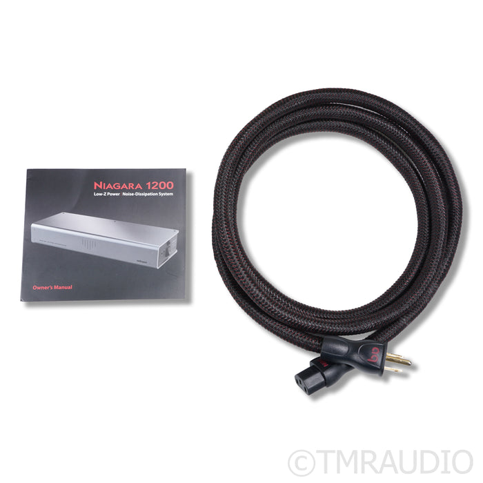 AudioQuest Niagara 1200 Power Conditioner; NRG-Z Power Cable