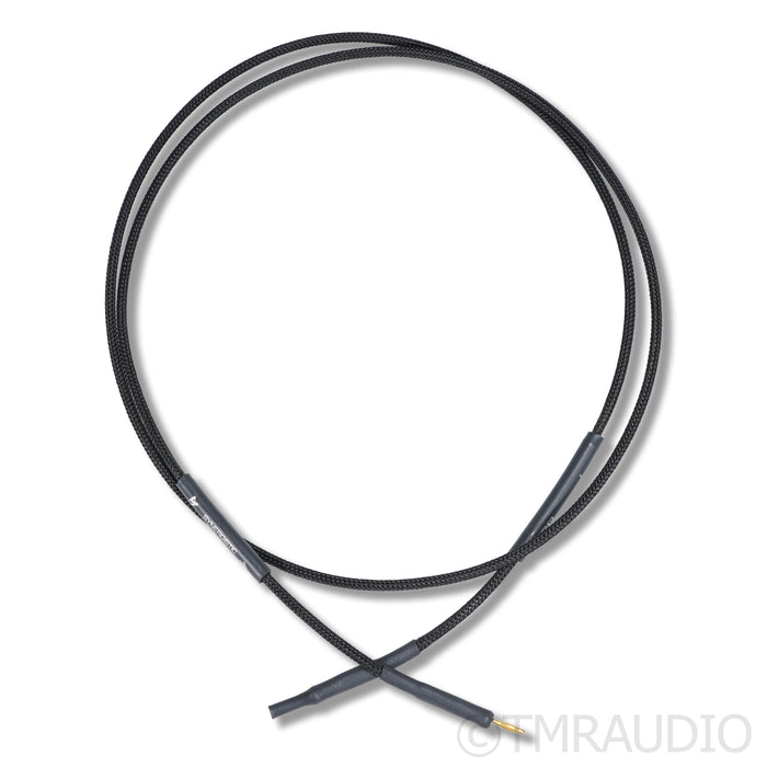 Synergistic Research HD SX Ground Cable; 1.25m Female Mini to Male Mini Banana