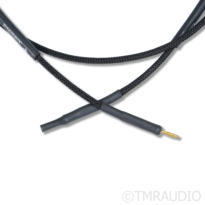 Synergistic Research HD SX Ground Cable; 1.25m Female Mini to Male Mini Banana