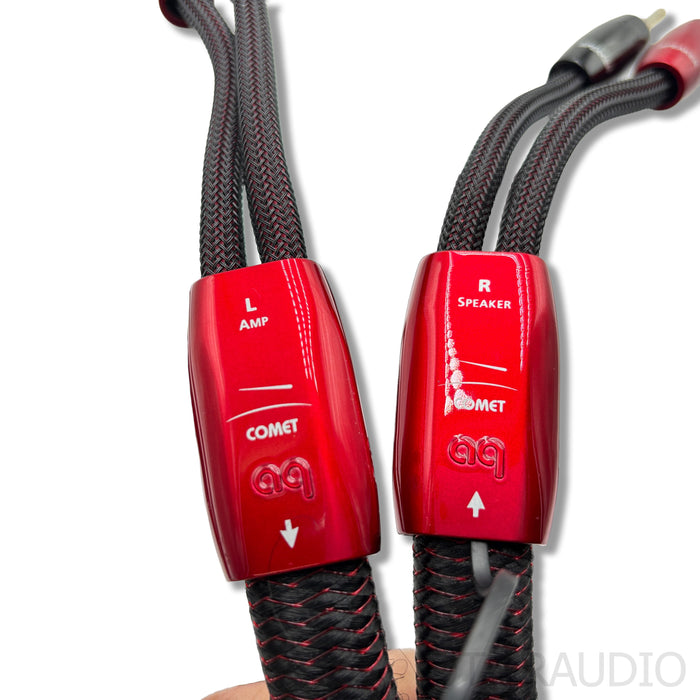 AudioQuest Comet Speaker Cables; 10ft