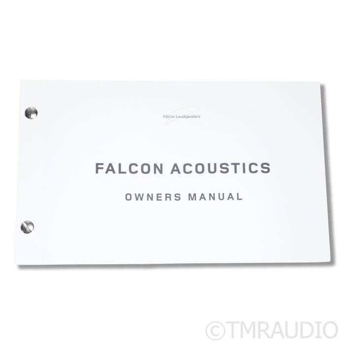 Falcon Acoustics LS3/5A Gold Badge Bookshelf Speakers; Burr Walnut